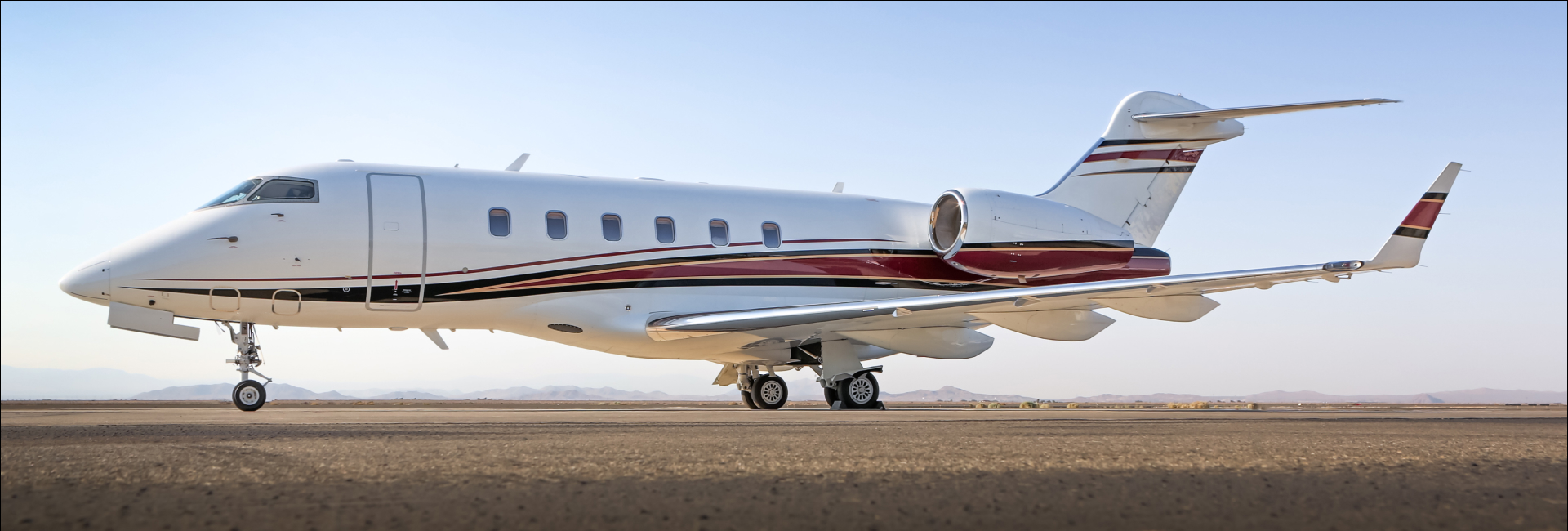 Citation CJ2 - Red and White