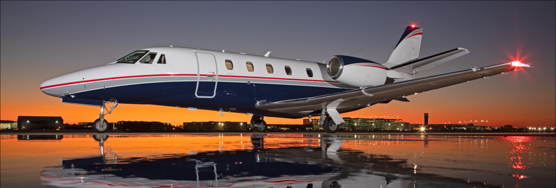 XLS+-Hero Citation CJ2 - Evening view